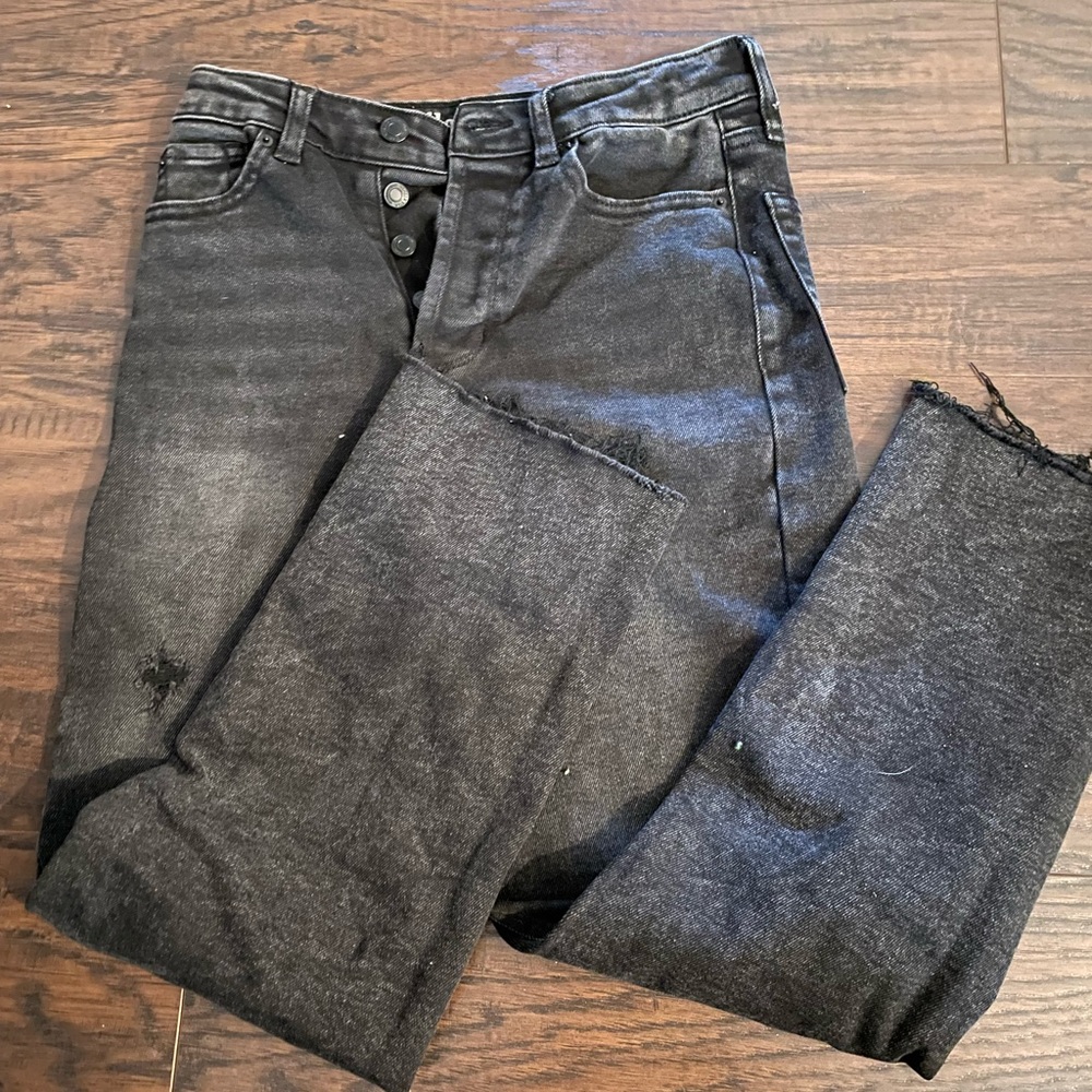 Button up jeans